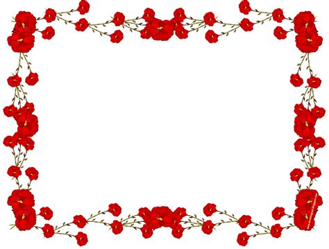 free rose flower border download free rose flower border png images free cliparts on clipart