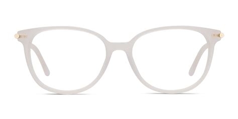 Jasmine Cat Eye White Full Rim Eyeglasses Eyebuydirect Canada