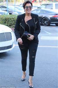 Kris Jenner Copies Kim Kardashian S Style Again As She Wears Identical Outfit Daily Mail Online