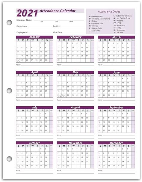 Employee Attendance Calendar Pdf July Calendar Images And Photos Finder