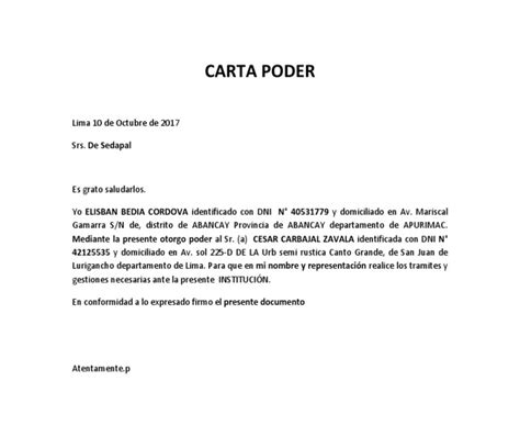 Carta Modelo De Solicitud Formal Sample Web R