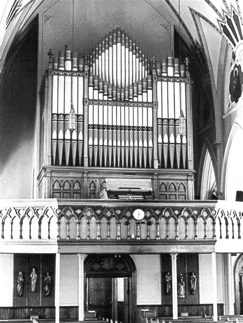 Pipe Organ Database Wm Johnson And Son Opus 778 1892 Sacred Heart