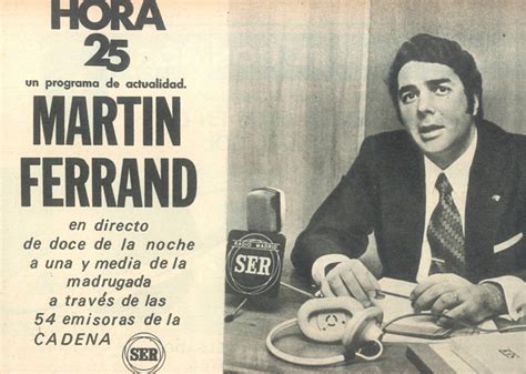 Manuel Martín Ferrand Sociedad Cadena SER