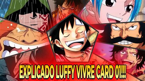 Revelado O Sangue Dos D Em One Piece Luffy Vivre Card Youtube