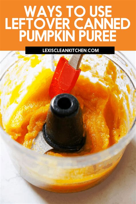 Ways To Use Leftover Pumpkin Puree