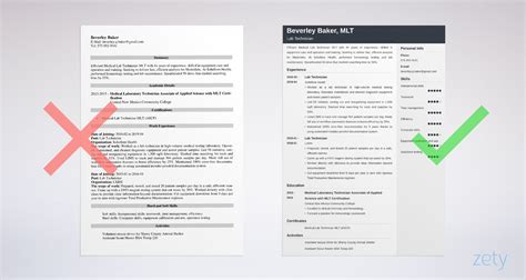 Resume template for medical laboratory technician. Lab Technician Resume Sample (with Skills & Job Description)