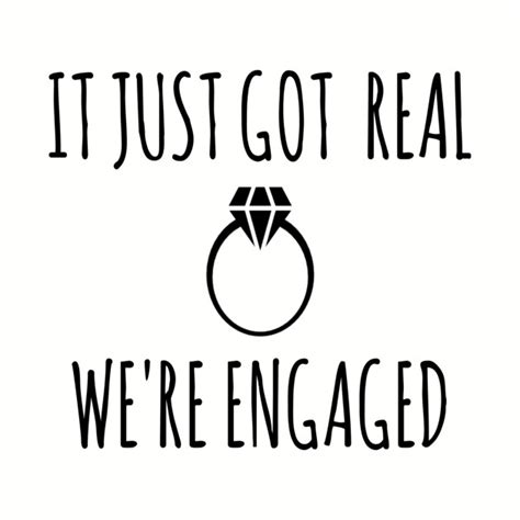 Were Engaged Engagement Pillow Teepublic
