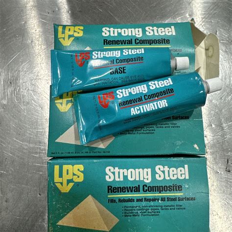 Lps Strong Steel 2 Part Renewal Composite To Repair 5oz Kit Single Kit