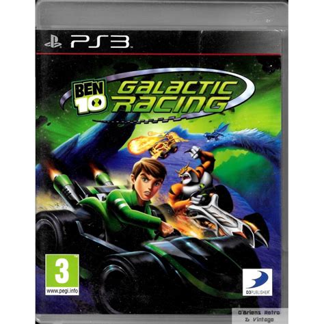 Playstation 3 Ben 10 Galactic Racing D3 Publisher Obriens Retro
