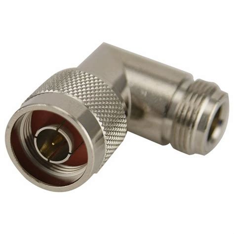 Integrative Qma Male Right Angle Connector Crimp Connector Ohm Contact Material Brass At