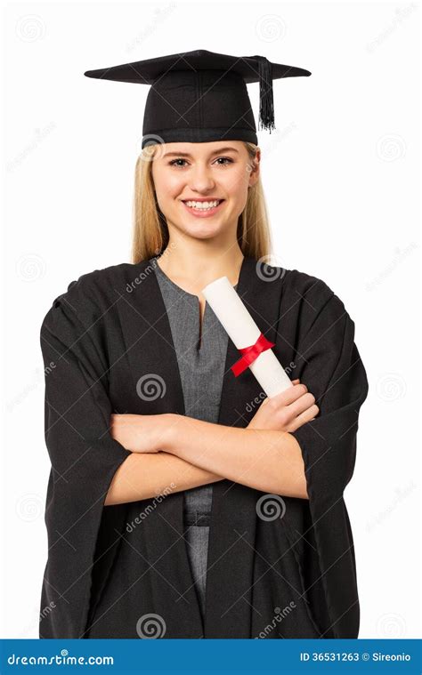 Female Graduation Portrait Stock Photo Image Of Academic 8587328 86a