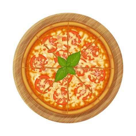 Collection Of Pizza With Various Ingredients Margherita Pepperoni