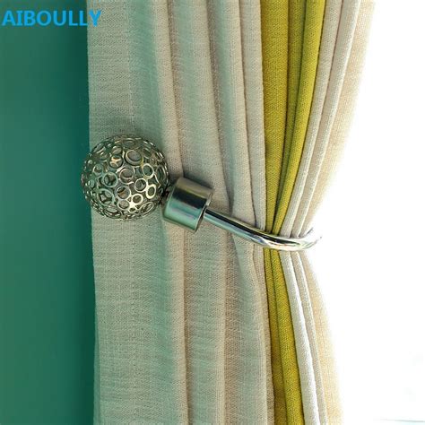 Aiboully 2pcsset Curtain Holder Window Curtain Decorative Accessories