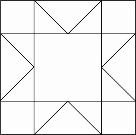 Quilt Pattern Coloring Pages Kids Coloring Page Clipart Best