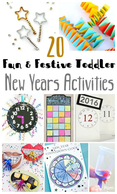 20 New Years Activities For Toddlers New Years Activities Christmas