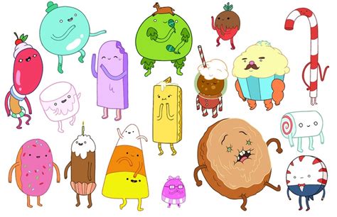 Candy People Adventure Time Characters Adventure Time Cartoon