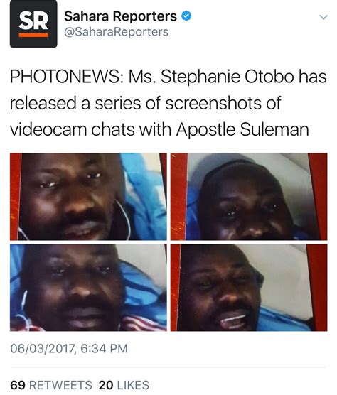 breaking ms stephanie otobo releases screenshots of video chats with apostle suleman