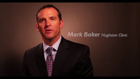 Mark Baker On How Hughston Inspires Him Everyday Youtube