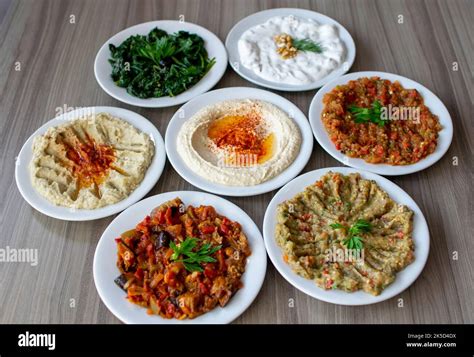 Turkish Mixed Appetizer Stock Photo Alamy