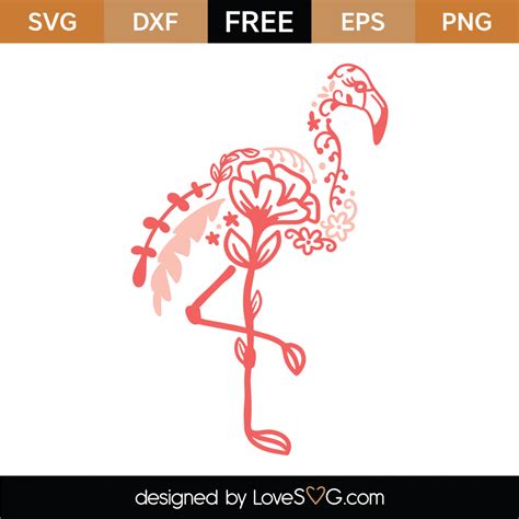 Download Free 9466 Svg Svg Free Flamingo Svg File For Diy T Shirt Mug