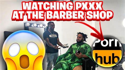 Man Get Caught Watching Porn While Getting A Haircut You Wont Believe What The Barber Does