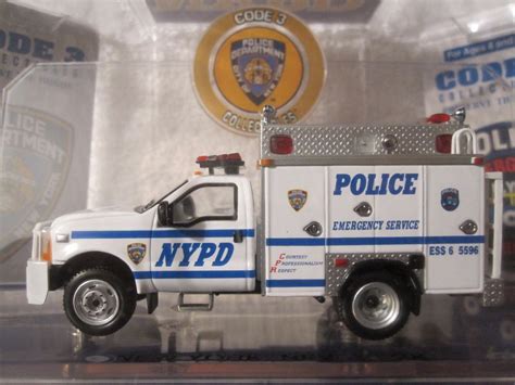 Code 3 Collectibles Nypd Esu Ford Radio Emergency Truck Ford Diecast