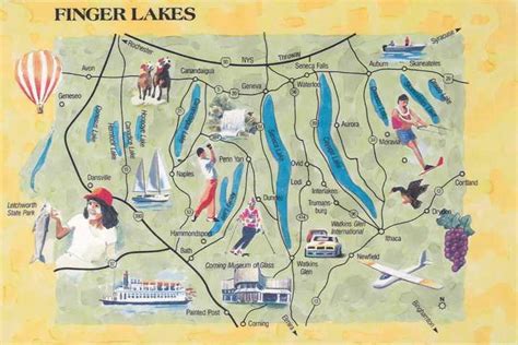 The Finger Lakes Map