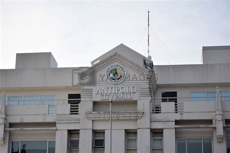 Antipolo City Hall Facade In Antipolo Rizal Philippines By Imwaltersy Vectors And Illustrations