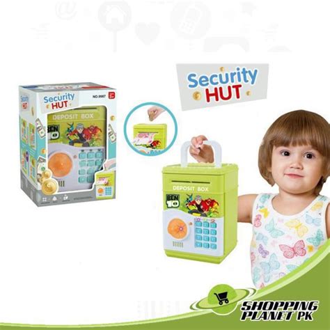 Auto Open Door Money Saving Box Toy Atm Online Pakistan In Low Price