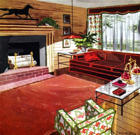 Plan59 Retro 1940s 1950s Decor And Furniture Marvin Culbreth 1952