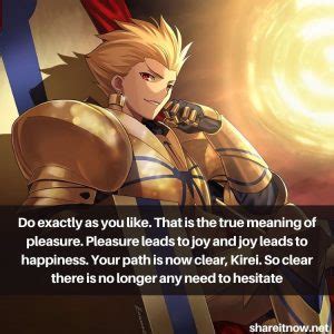 Best Gilgamesh Quotes From Fate Zero Shareitnow