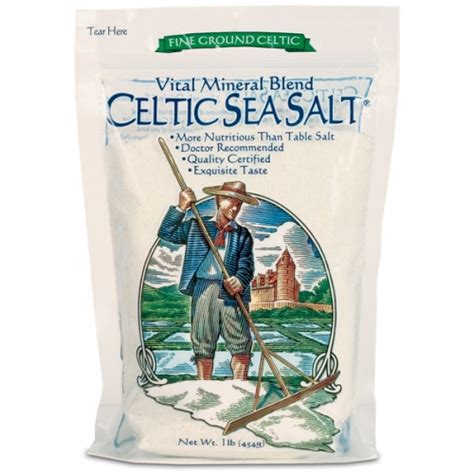 Celtic Sea Salt® 1 Lb Fine Ground Salt Mineral Supplement