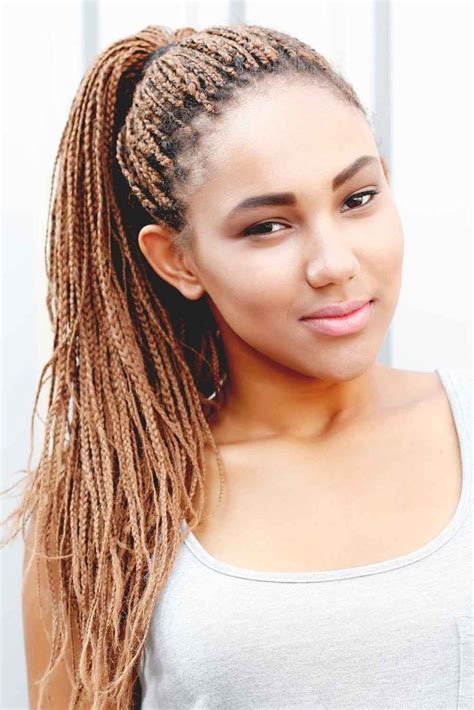 Tiny But Distinctive Micro Braids Tips To Know And Pics To Get Inspired In 2021 Braid In Hair