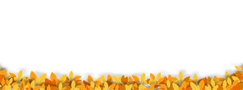 Autumn Background With Orange And Yellow Leaves Frame Vector