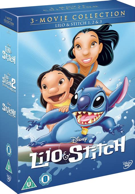 Lilo And Stitchlilo And Stitch 2stitch The Movie Dvd Box Set