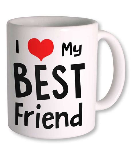 Phototsindia I Love My Best Friend Coffee Mug Buy Online At Best