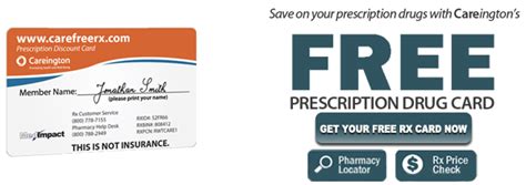 Save up to 55% on prescription drugs. Discount prescription card from Careington