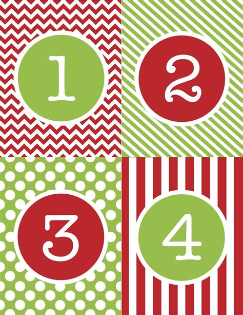 Free Printable An Advent Calendar Just In Time For December 1st