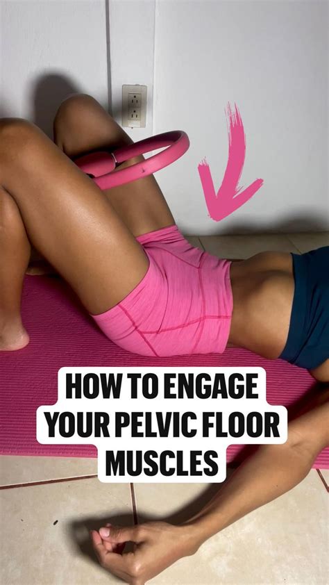 HOW TO ENGAGE YOUR PELVIC FLOOR MUSCLES Lower Abs Workout Pelvic