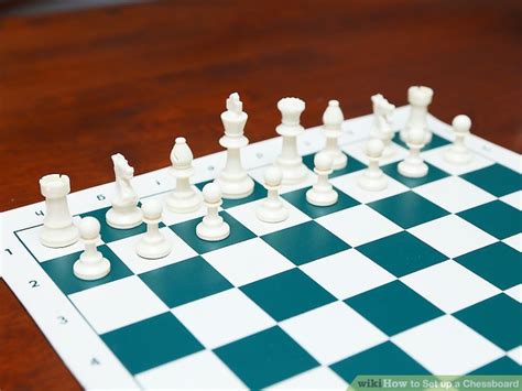 To begin with chess board setup, place the board in such a way that both players have white square to their right hand bottom corner. The Easiest Way to Set up a Chessboard - wikiHow