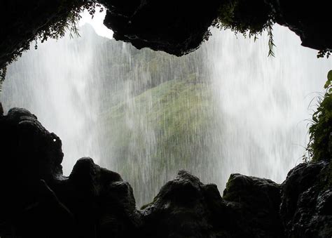 Walk Into The Water Curtain Cave To Watch Huangguoshu Waterfall