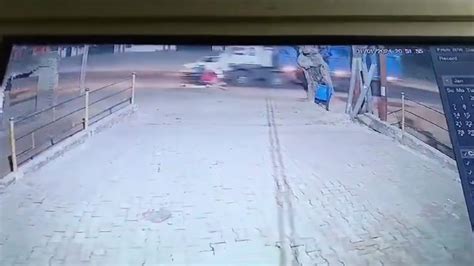 Uttar Pradesh Mother Son Run Over By Dumper Truck In Kaushambi Horrifying Video Of Accident