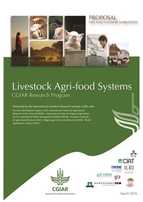 Livestock Agri Food Systems Full Proposal 2017 2022 Cgiar Research