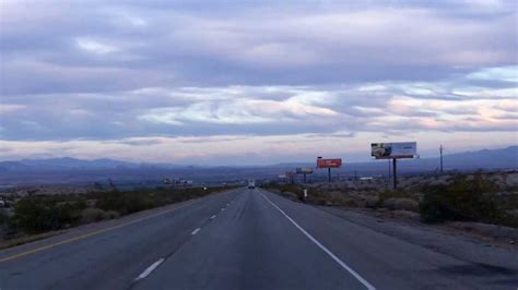 Interstate 40 Needles California Into Arizona Youtube