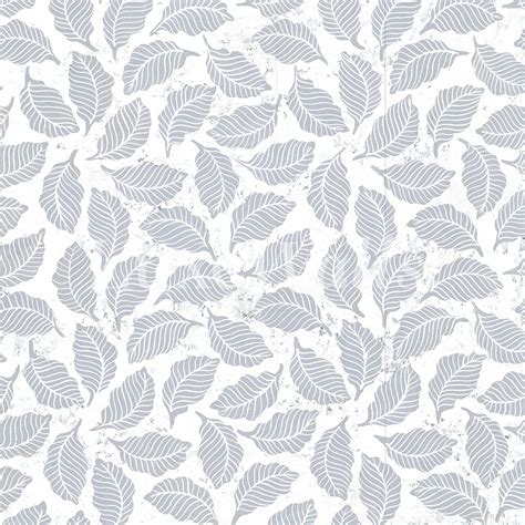 Grey Leaf Wallpaper Luxe Walls Removable Wallpapers