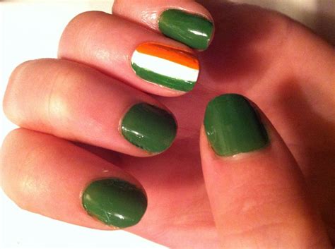my irish flag nails flag nails nail designs nails