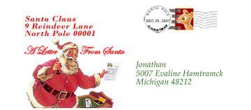 Free santa envelope to make the letter look genuine! Envelope From Santa Templates Free | My Dear Santa Letter ...