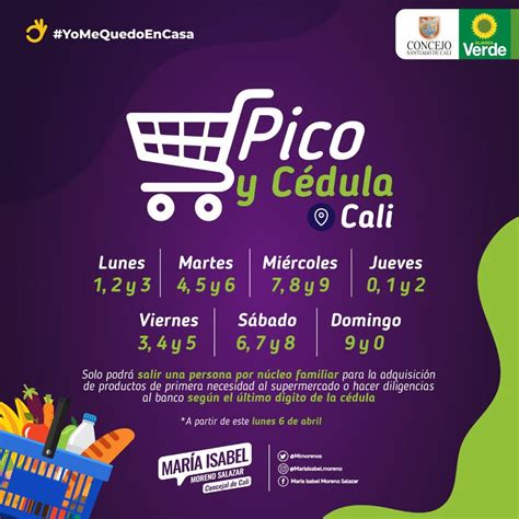 Con la aplicación del 'pico y cédula' se apunta a regular la presencia de personas en los sitios públicos de la ciudad, en aras de cortar la cadena de contagios y aplanar la curva ascendente de casos positivos de. Pico Y Cedula Cali Hoy : Pico Y Cedula En Cali Hoy Lunes ...