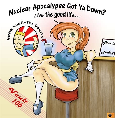 Vault Tec Fallout Girl Ad By Masterman114 Hentai Foundry