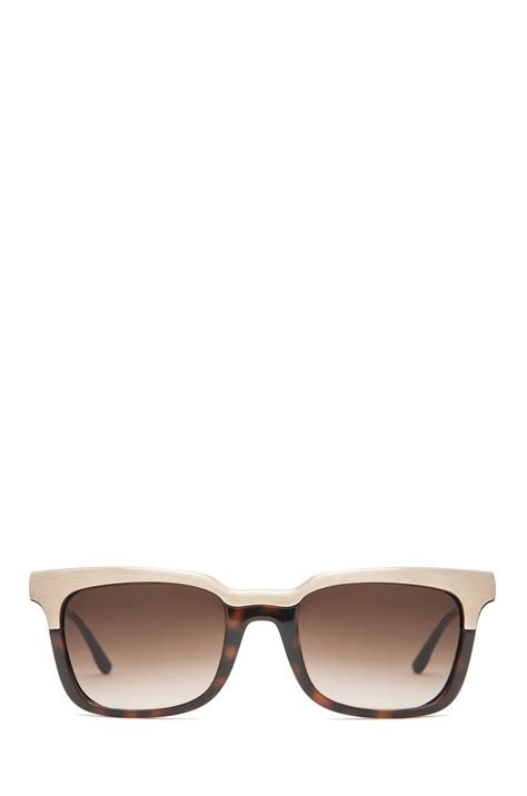 Stella Mccartney Sunglasses In Brown Gradient And Gold Fwrd